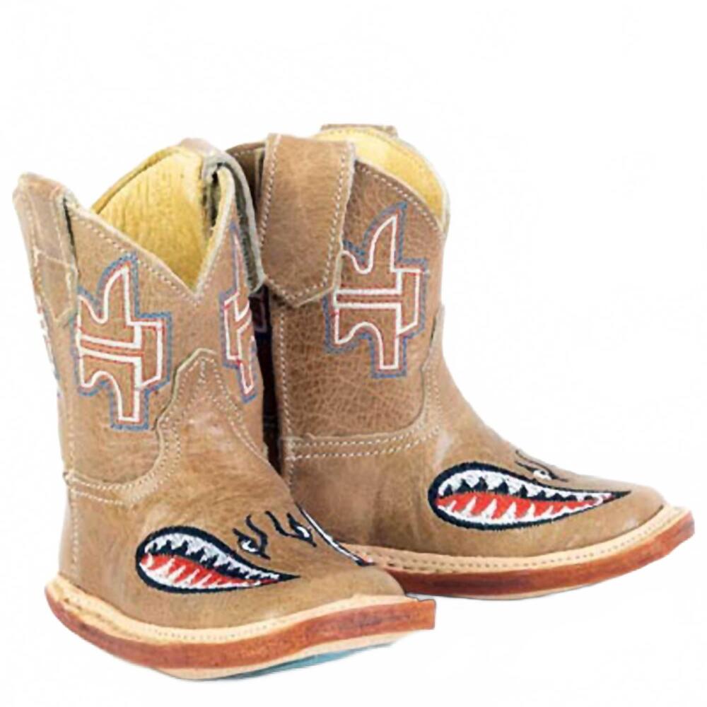 NEW TIN HAUL boys lil tykes crunch time boots in brown